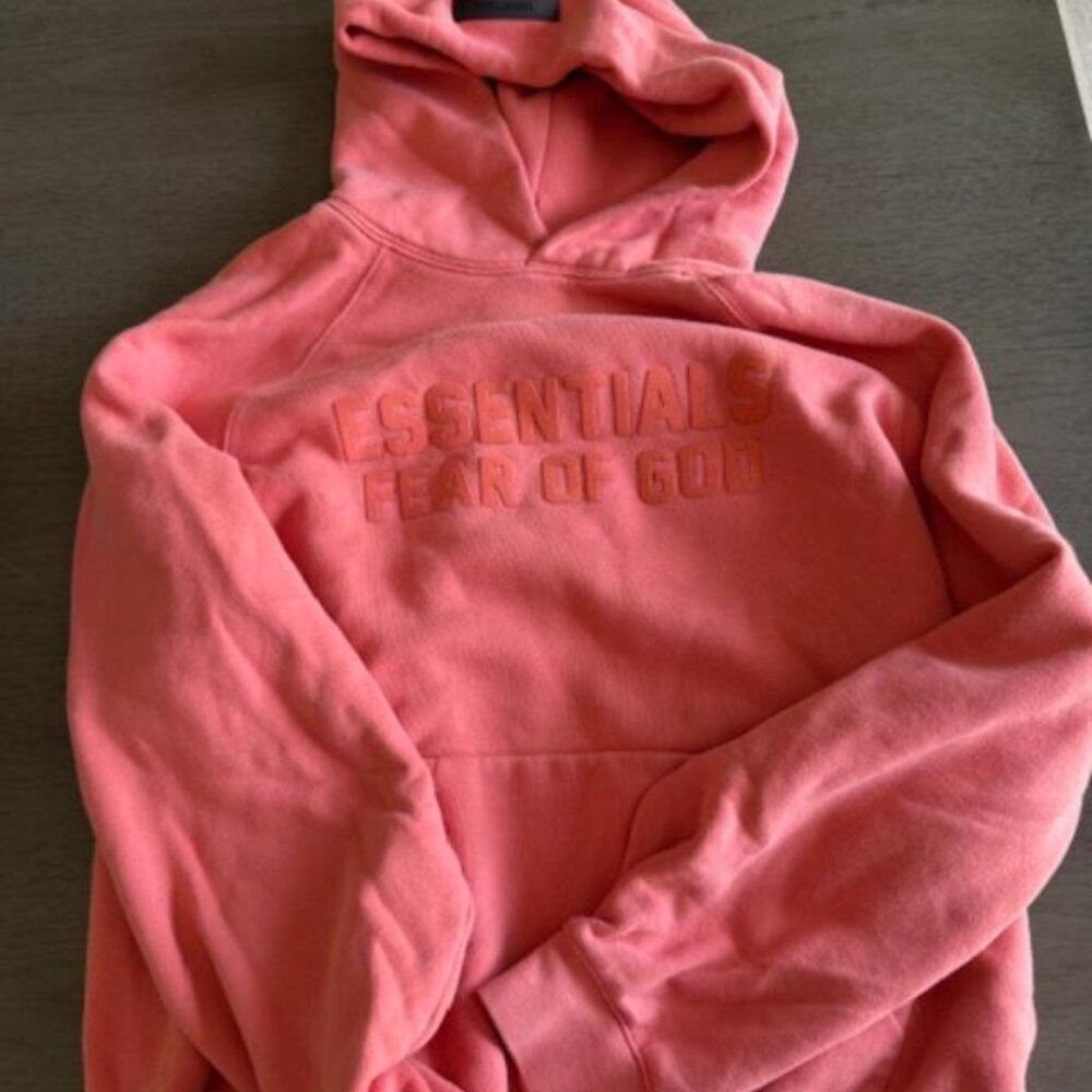 Fear of God Essentials Coral Hoodie